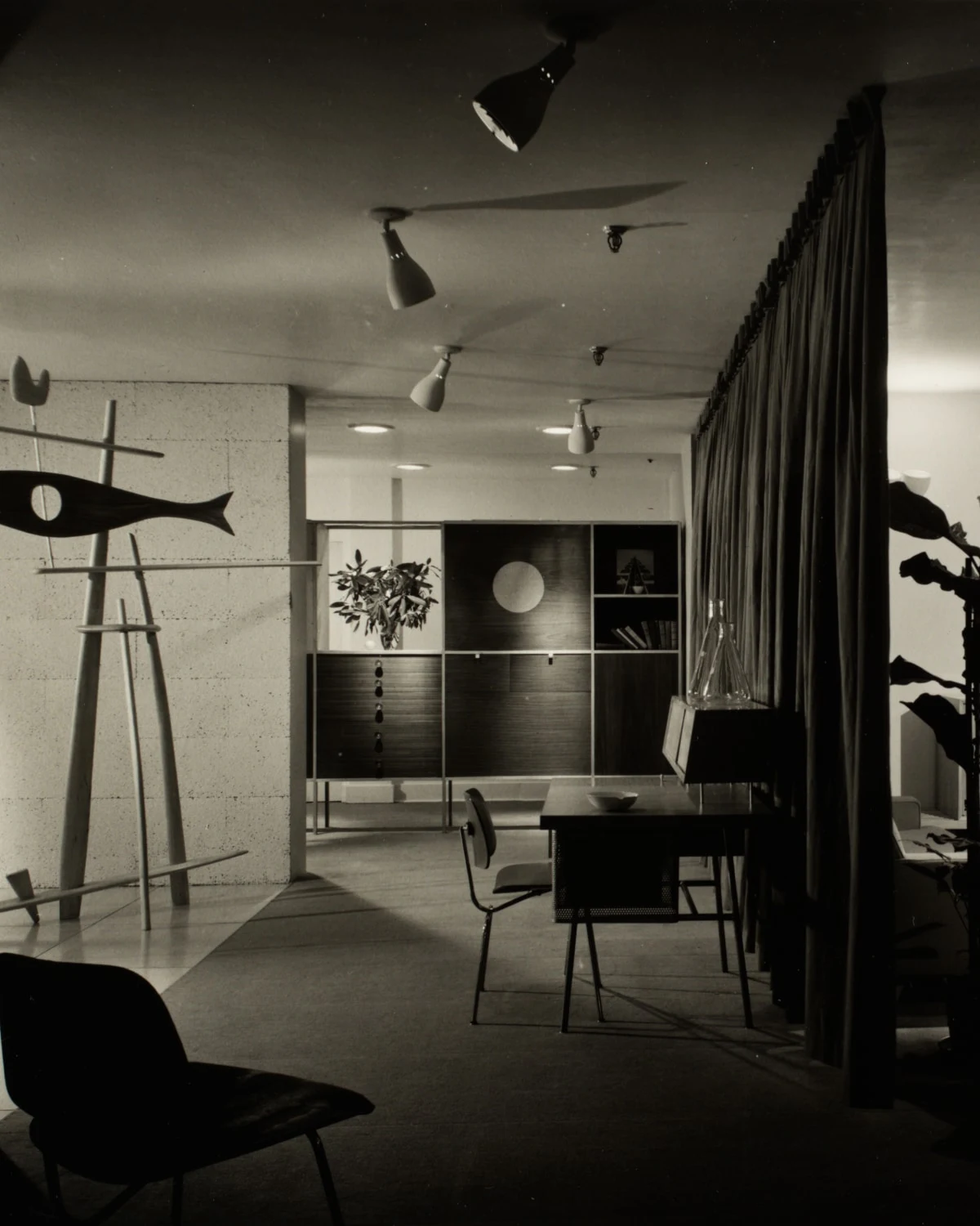 Herman Miller showroom interior in an archive photograph