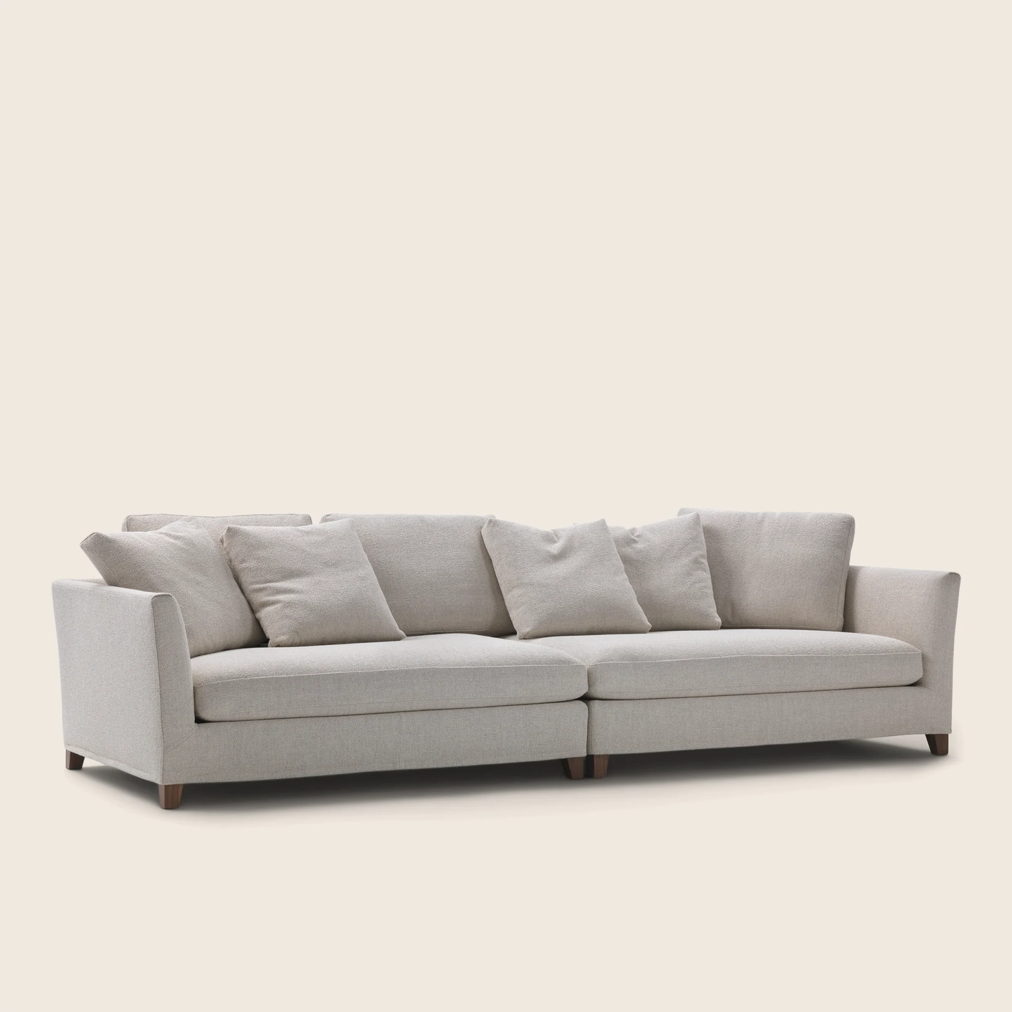 Victor Large sofa in a three-quarter studio view