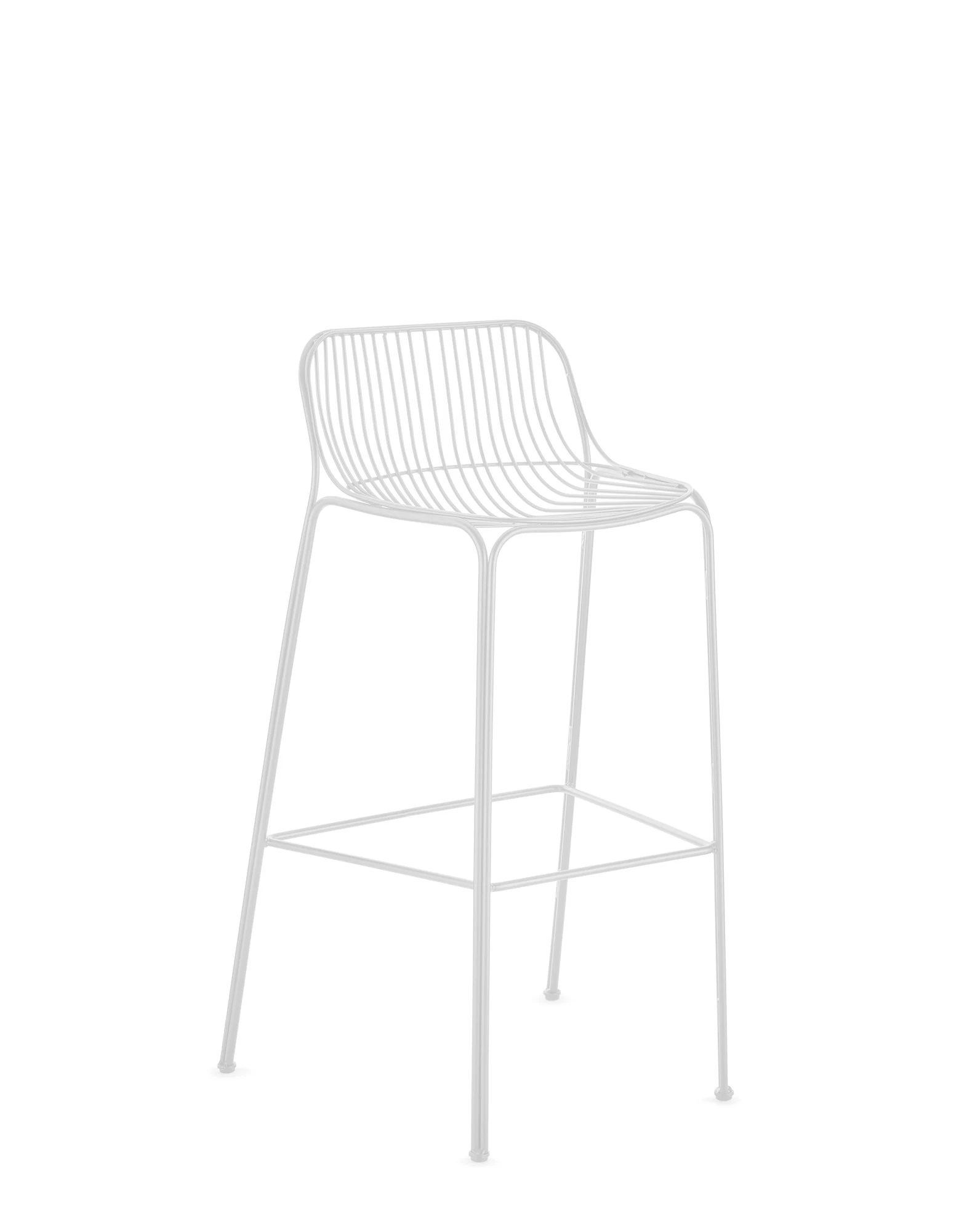 Three-quarter view of the Hiray Stool on a plain background