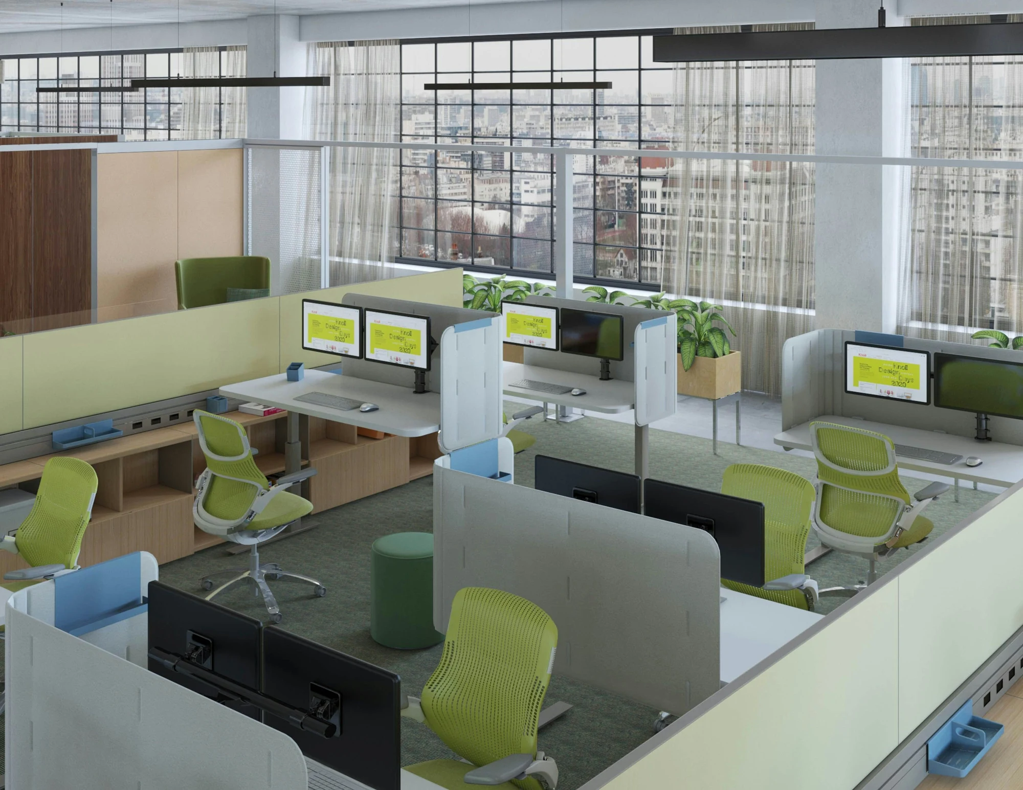 Ein k. stand Arbeitsplatz