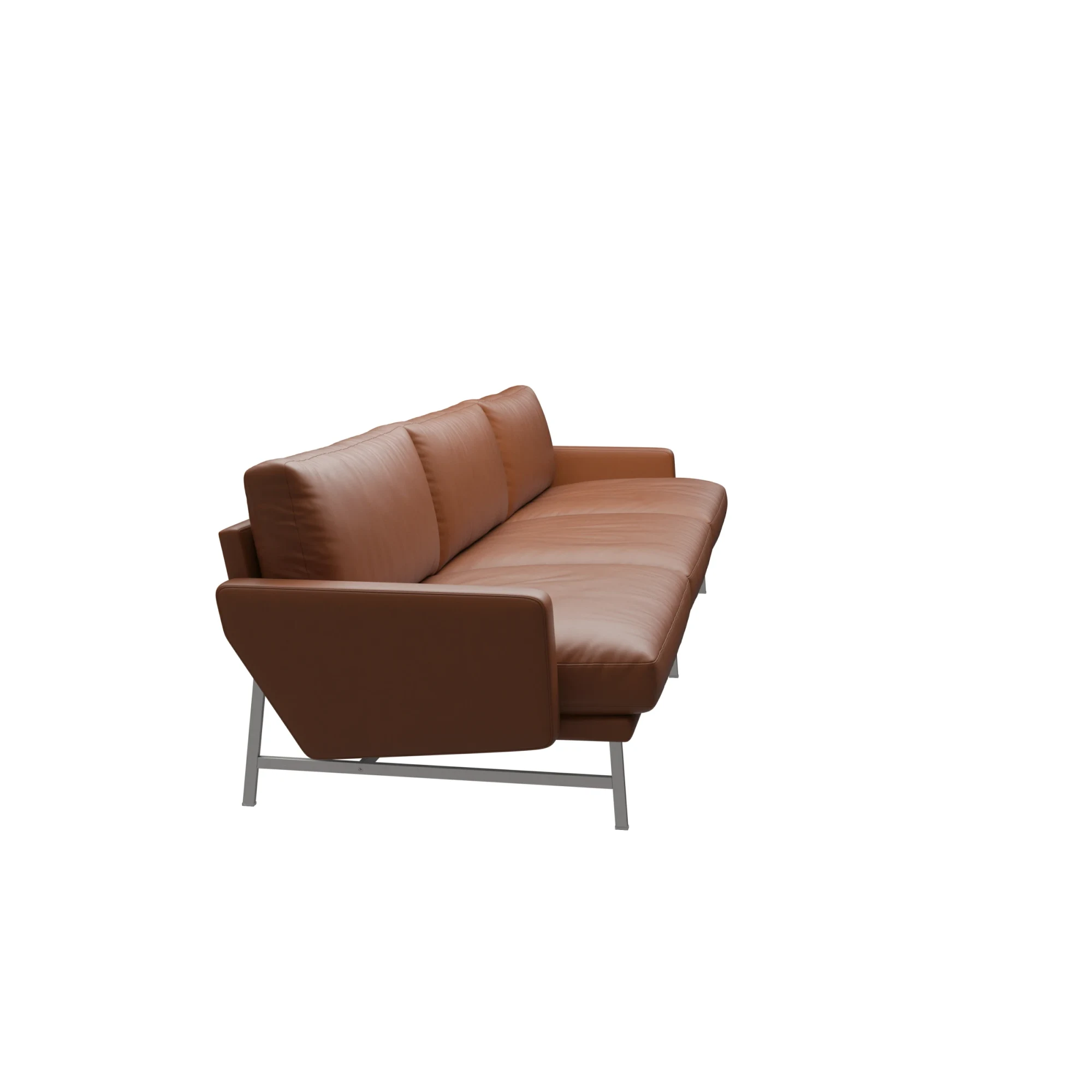 Lissoni Sofa PL113 seen from one end
