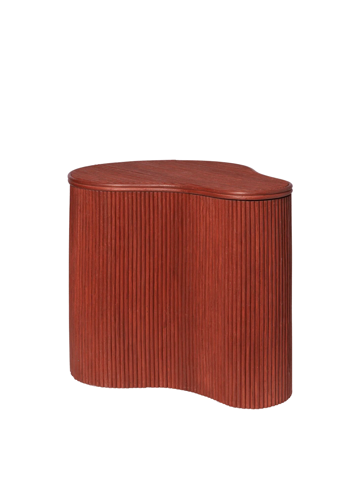 Isola Storage Table - Oxide Red
