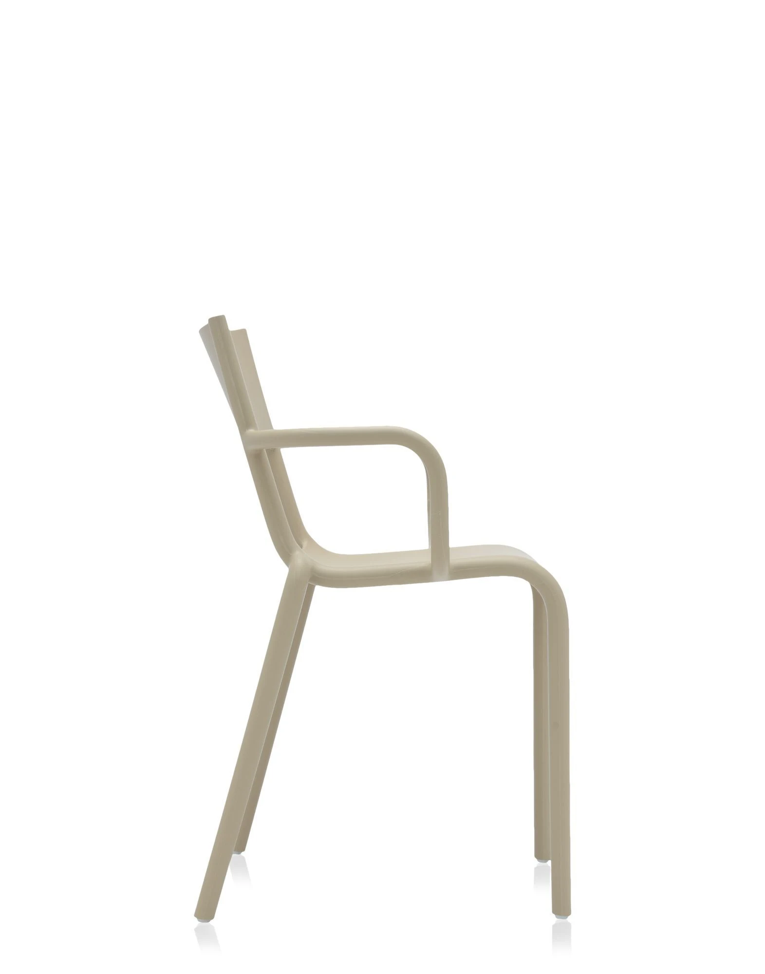 Side view of the Generic A armchair on a plain background