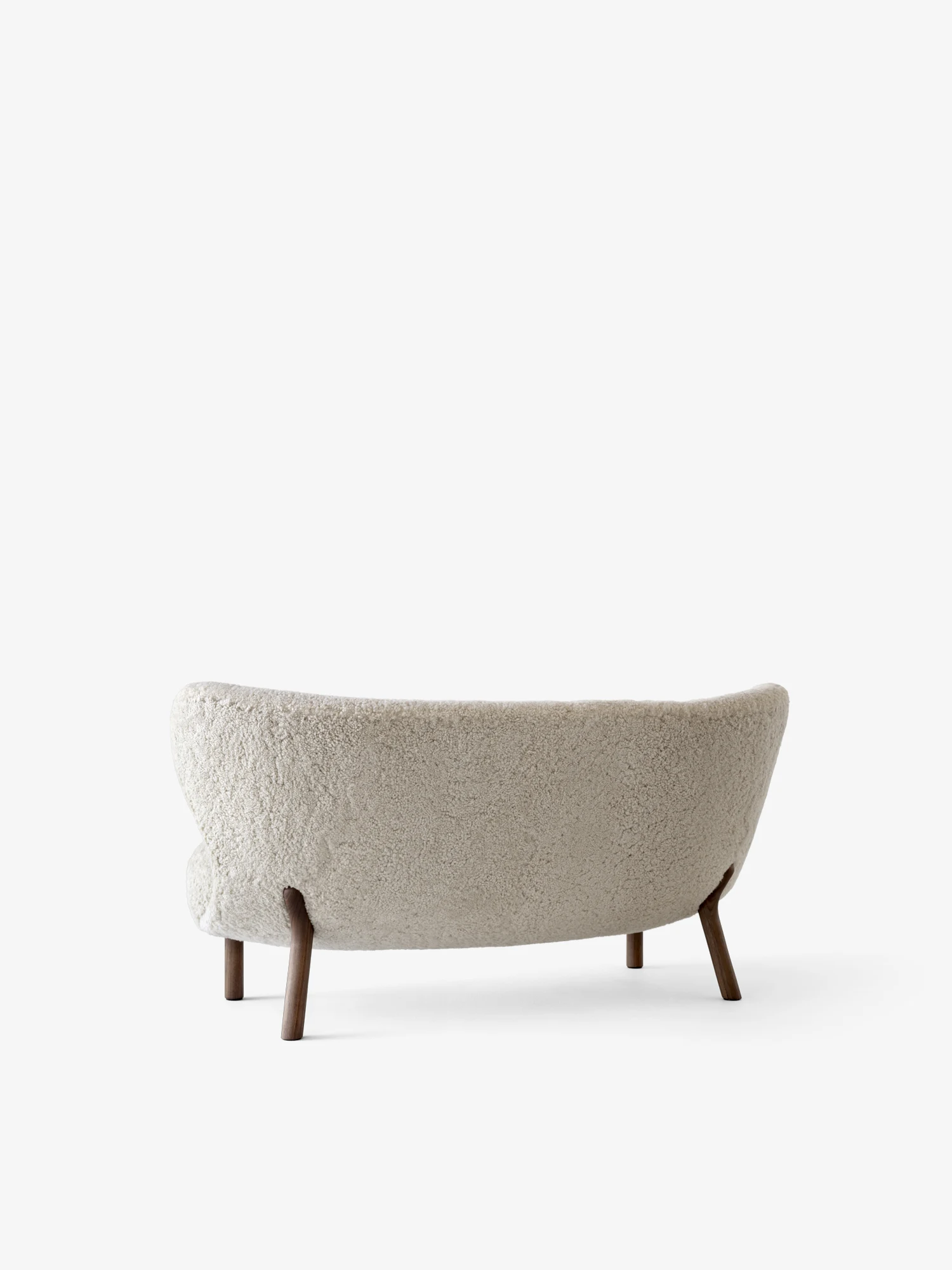 Die Rückseite des Sofas
