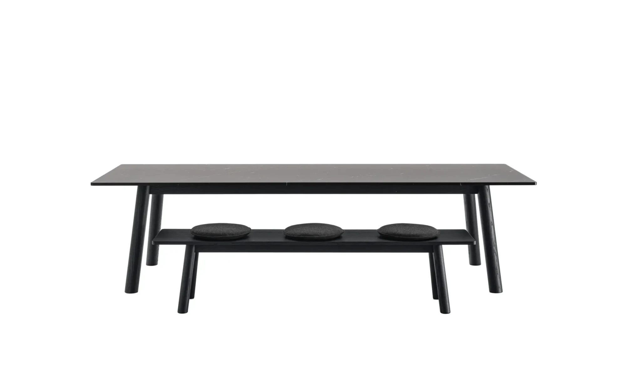 Bull Bench unterhalb des passenden Bull-Tisches