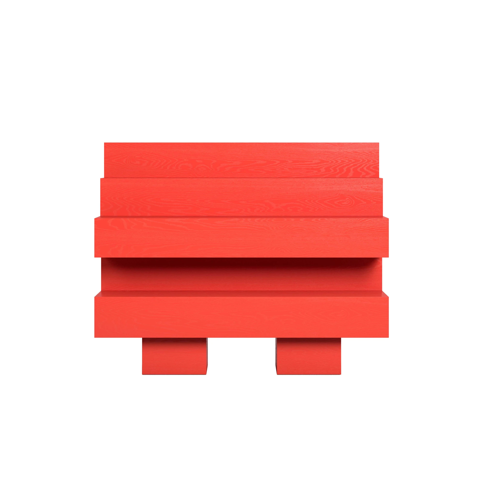 Red Bookcase