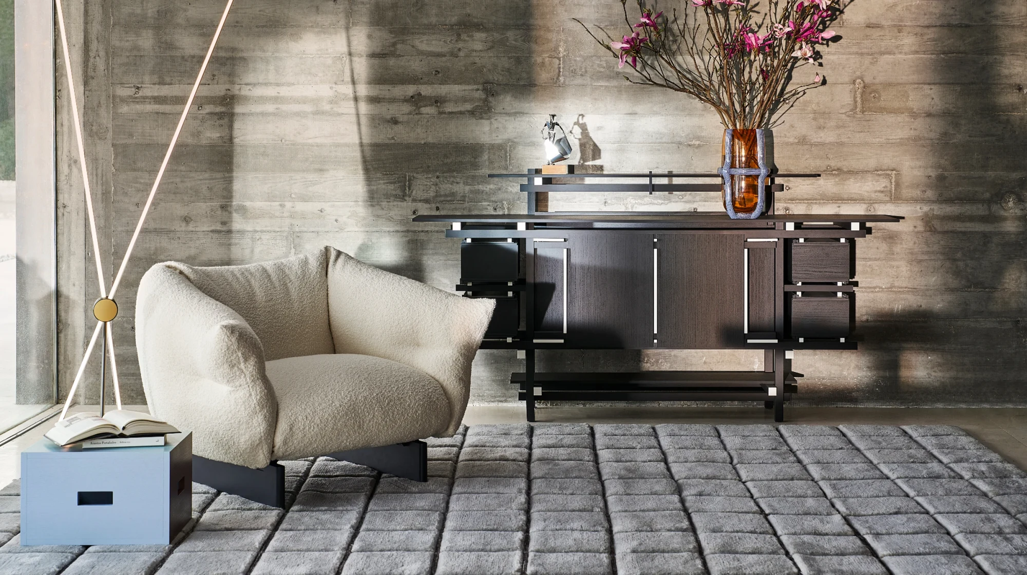 Mon-Cloud Armchair in a lifestyle photograph
