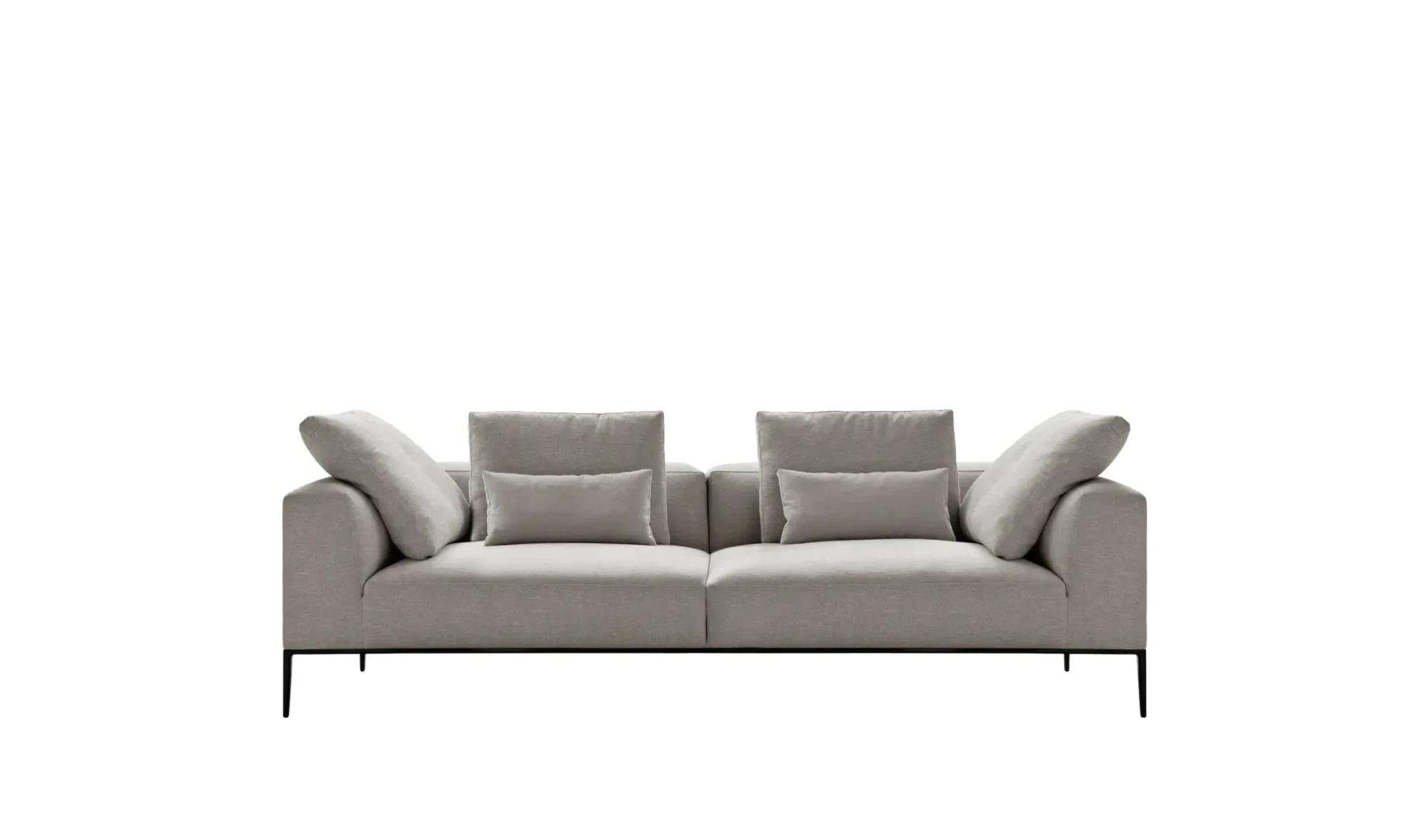 Michel Effe sofa, front view cut-out