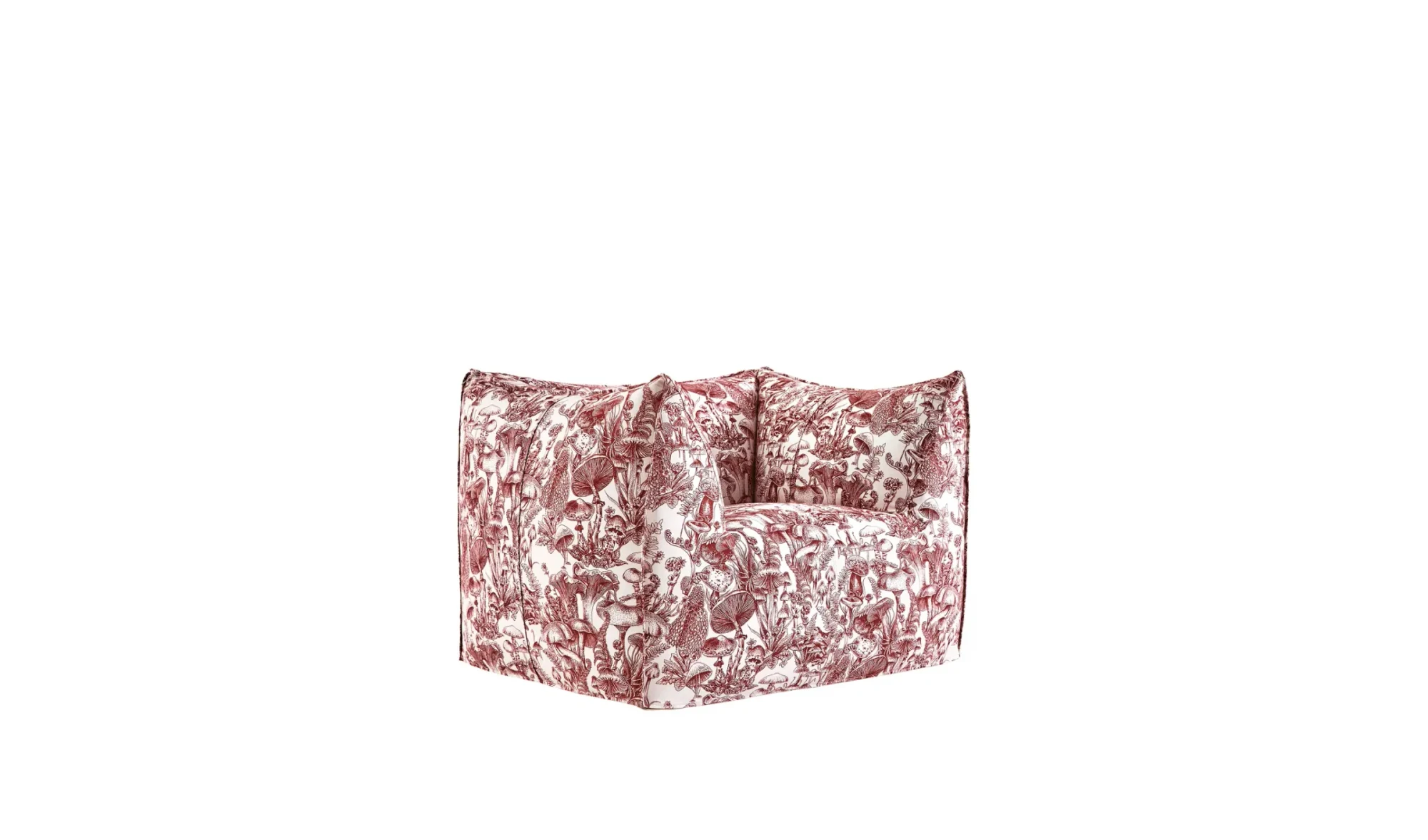 Le Bambole x Stella McCartney 암체어, 측면 각도 뷰