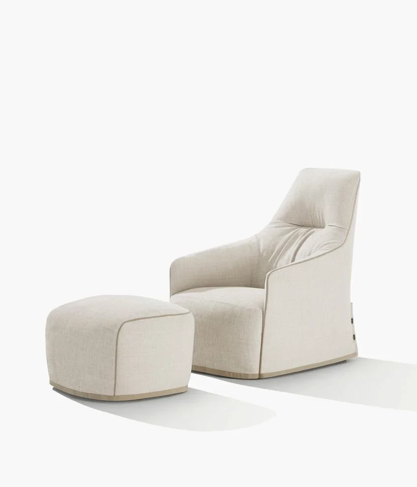 Sillón Santa Monica Lounge, foto oficial de Poliform