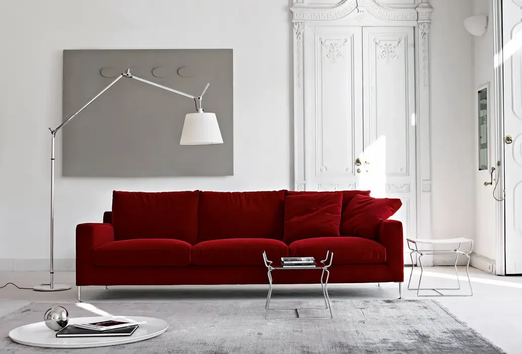 A sofa in a wide-format official picture